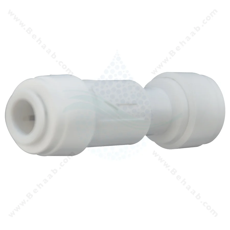 رابط شلنگ یک طرفه - RO Fitting Check Valve – Straight