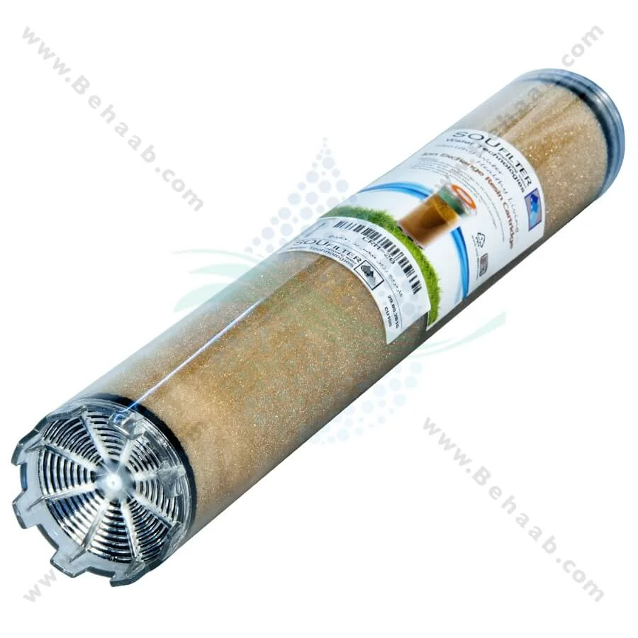 فیلتر رزین میکس بد 20 اینچ اسلیم - Cartridge Rezin 20 inch MixBed