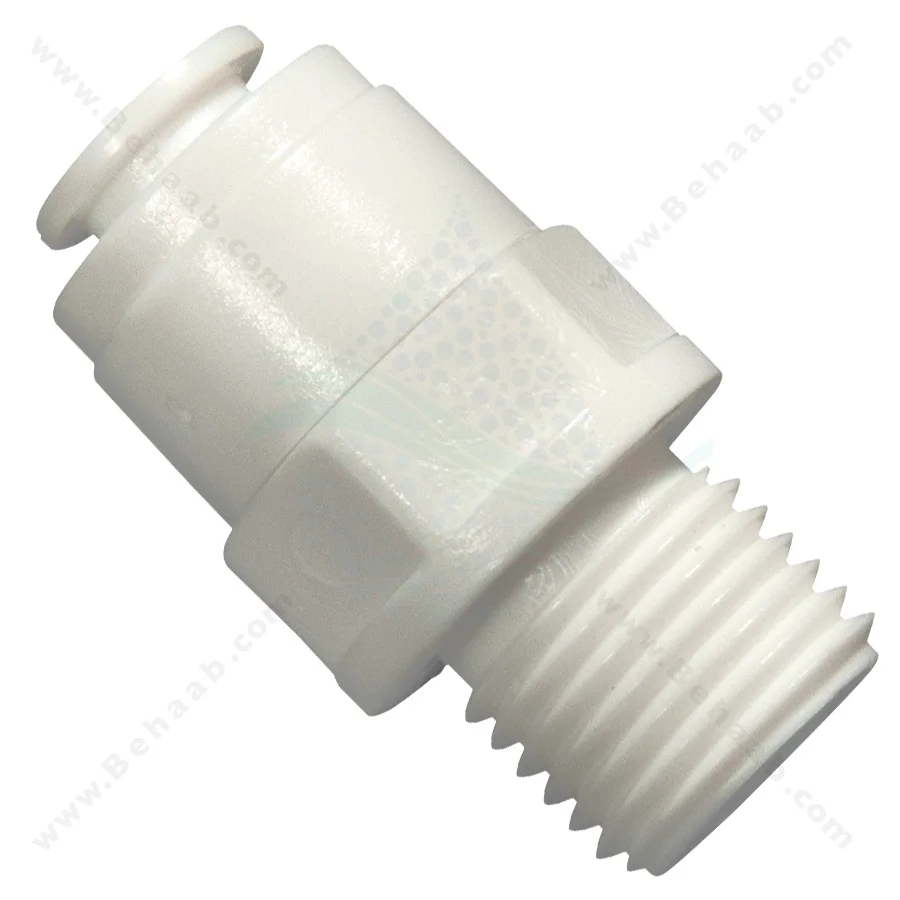 تبدیل یک چهارم رزوه به یک چهارم فیتینگی - Male Connector