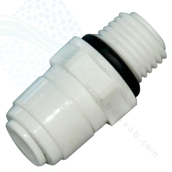 تبدیل یک چهارم رزوه به یک چهارم فیتینگی - Male Connector