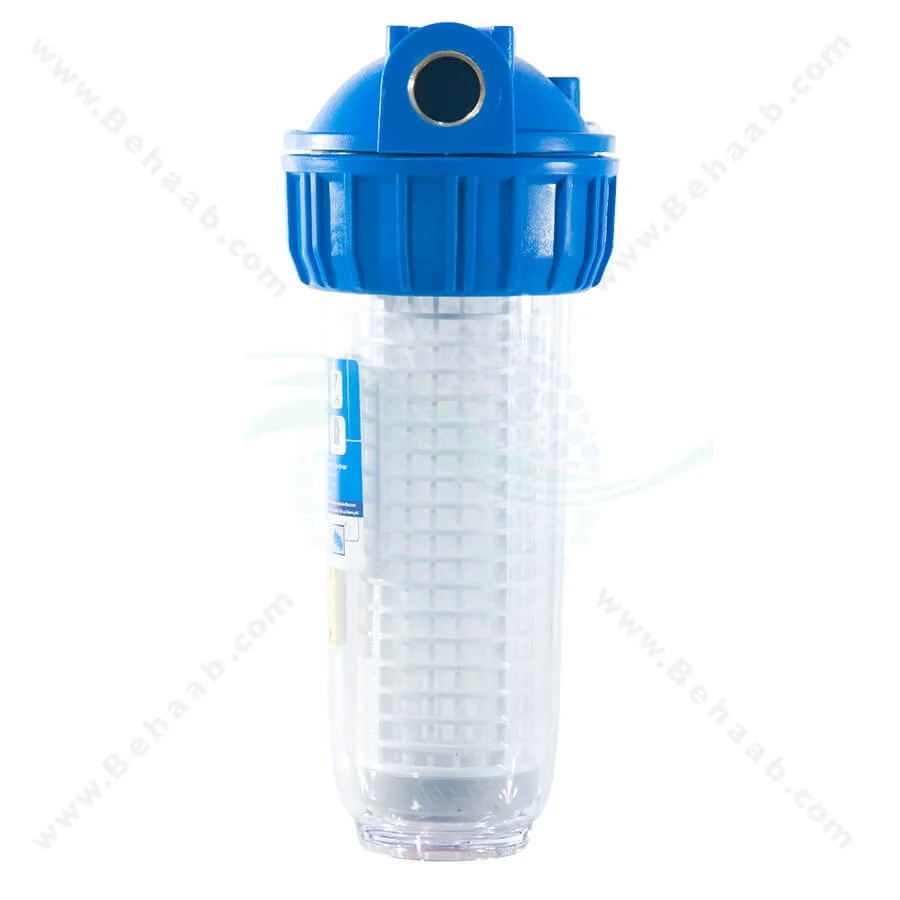 پیش تصفیه آب WHF54 توری الیاف کربن - Whole House Water Filtration System Model WHF54 with NET - PP - GAC Water Filter