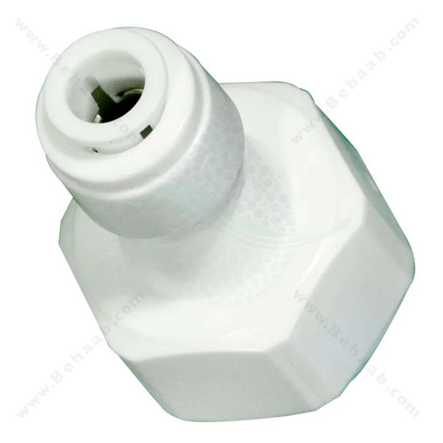 تبدیل یک دوم داخل رزوه به یک چهارم فیتینگی - RO Fitting Female Connector
