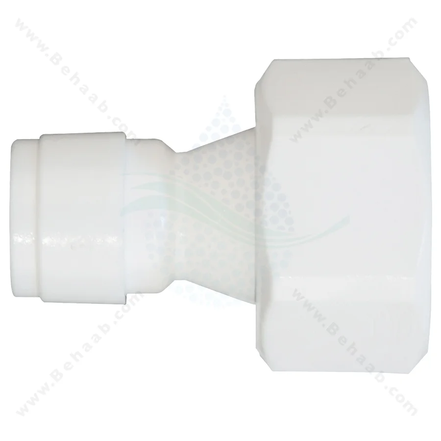 تبدیل یک دوم داخل رزوه به یک چهارم فیتینگی - RO Fitting Female Connector