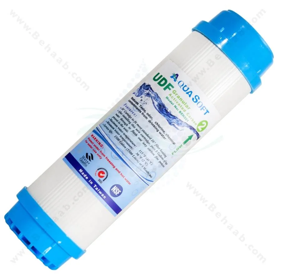 فیلتر کربن پودری آکوا سافت مرحله دوم دستگاه تصفیه آب - Granular Activated Carbon Water Filter Aqua Soft