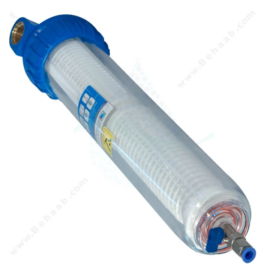 پیش تصفیه آب با فیلتر توری 20 اینچ - Whole House Water Filtration System with NET Water Filter