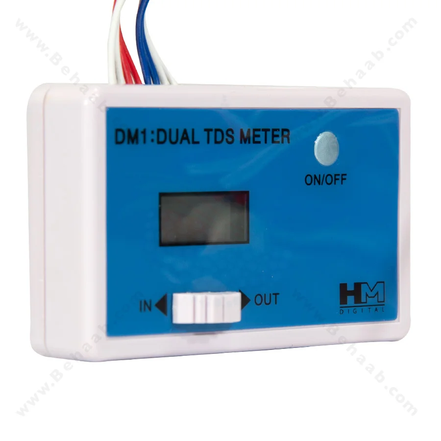 سختی سنج آب HM مدل DM-1 اینلاین - HM Digital Inline TDS Meter DM-1