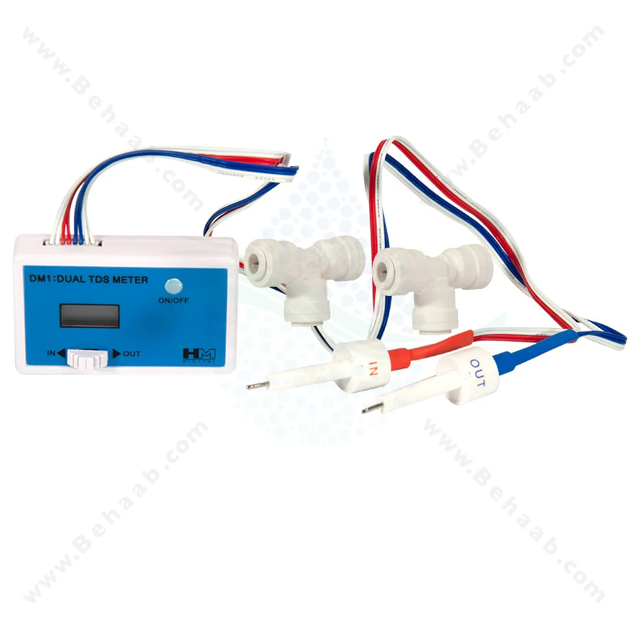 سختی سنج آب HM مدل DM-1 اینلاین - HM Digital Inline TDS Meter DM-1