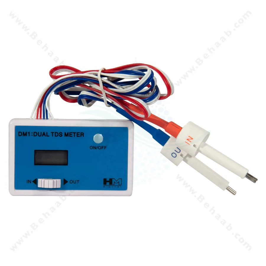 سختی سنج آب HM مدل DM-1 اینلاین - HM Digital Inline TDS Meter DM-1