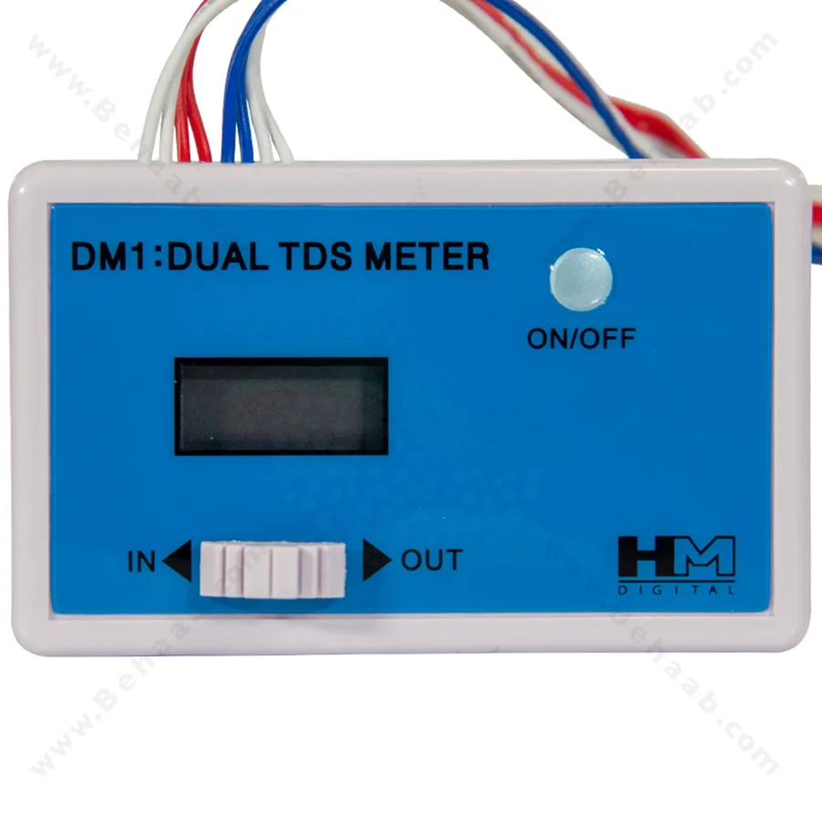 سختی سنج آب HM مدل DM-1 اینلاین - HM Digital Inline TDS Meter DM-1