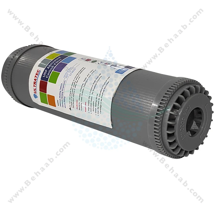 فیلتر کربن پودری UltraTec مرحله دوم دستگاه تصفیه آب - Granular Activated Carbon Water Filter UltraTec