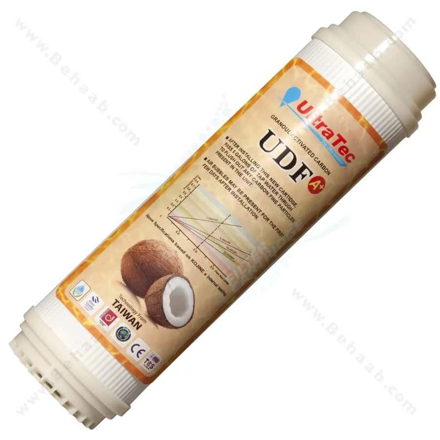 فیلتر کربن پودری UltraTec مرحله دوم دستگاه تصفیه آب - Granular Activated Carbon Water Filter UltraTec