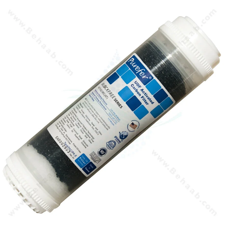 فیلتر کربن پودری پیورفر مرحله دوم دستگاه تصفیه آب - UDF Activated Carbon Water Filter Purefer
