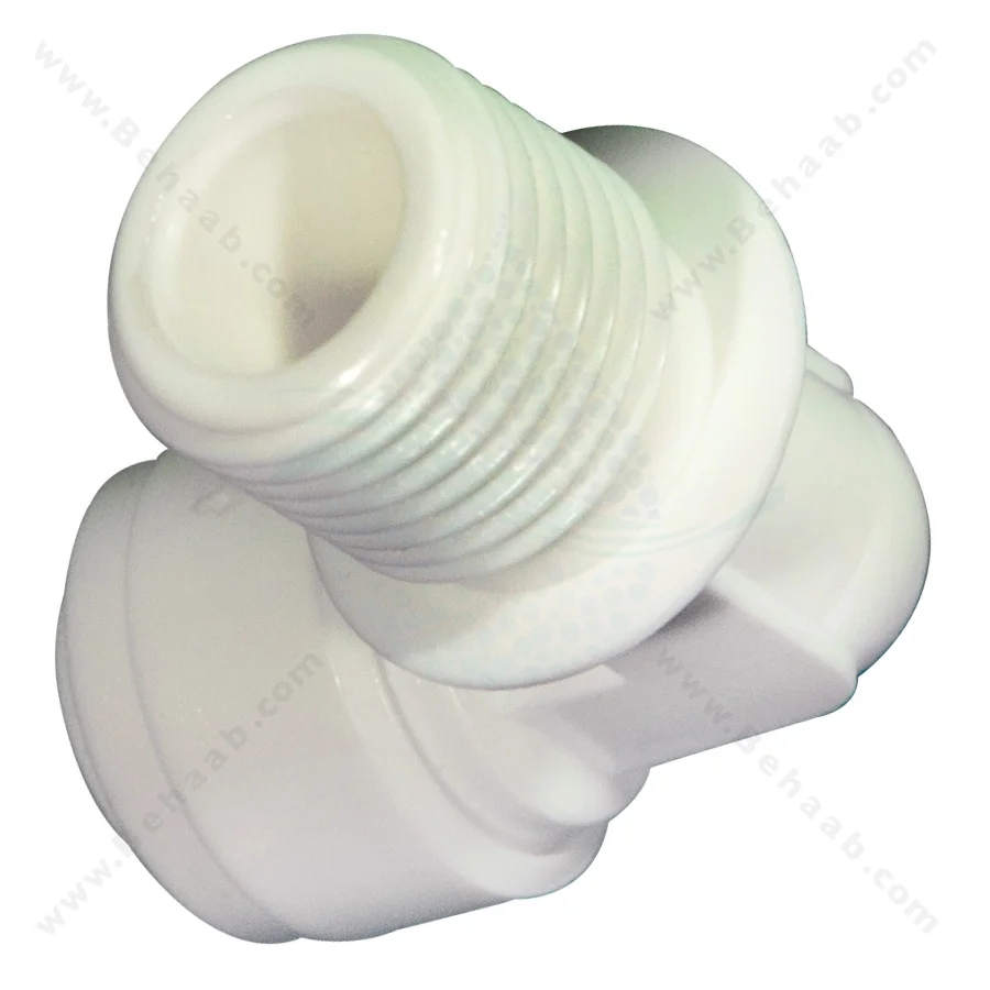 زانو یک چهارم رزوه به یک چهارم فیتینگی - RO Fitting Male Elbow