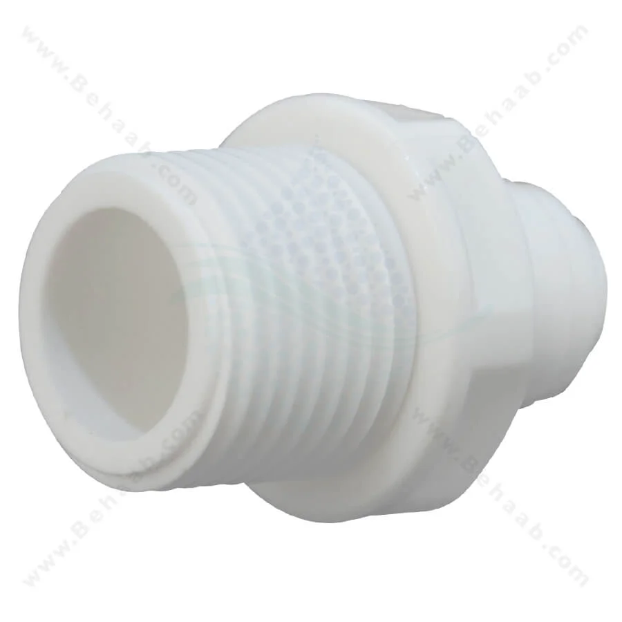 تبدیل یک دوم رزوه به یک چهارم فیتینگی - RO Fitting Male Connector