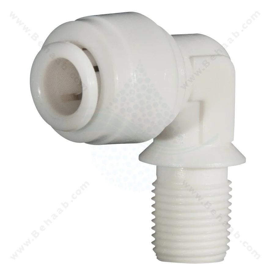 زانو هوزینگ ممبران سوپاپ پلاستیکی CCK - RO Fitting Check Valve (Plastic Insert)