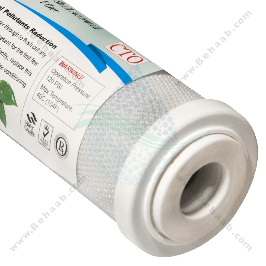پک 3 عددی فیلتر تصفیه آب کلین پیور - PP UDF CTO Water Filter Clean Pure