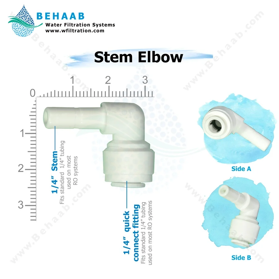 زانو میله ای به فیتینگی - Stem Elbow