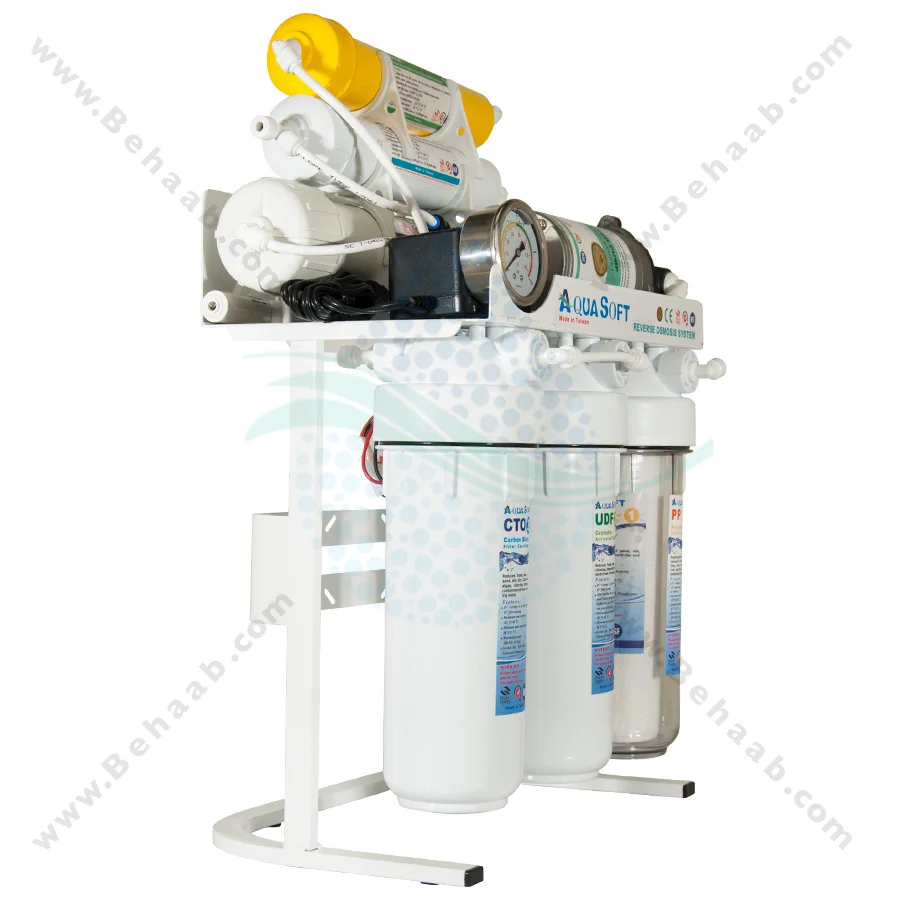 دستگاه تصفیه آب آکوا سافت 6 مرحله BEH-02 - AquaSoft BEH-02 6Stage RO Water Purification System