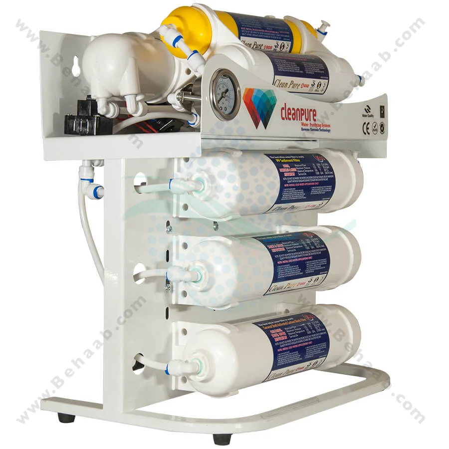 دستگاه تصفیه آب کلین پیور 6 مرحله اینلاین - CleanPure 6Stage RO Water Purification System