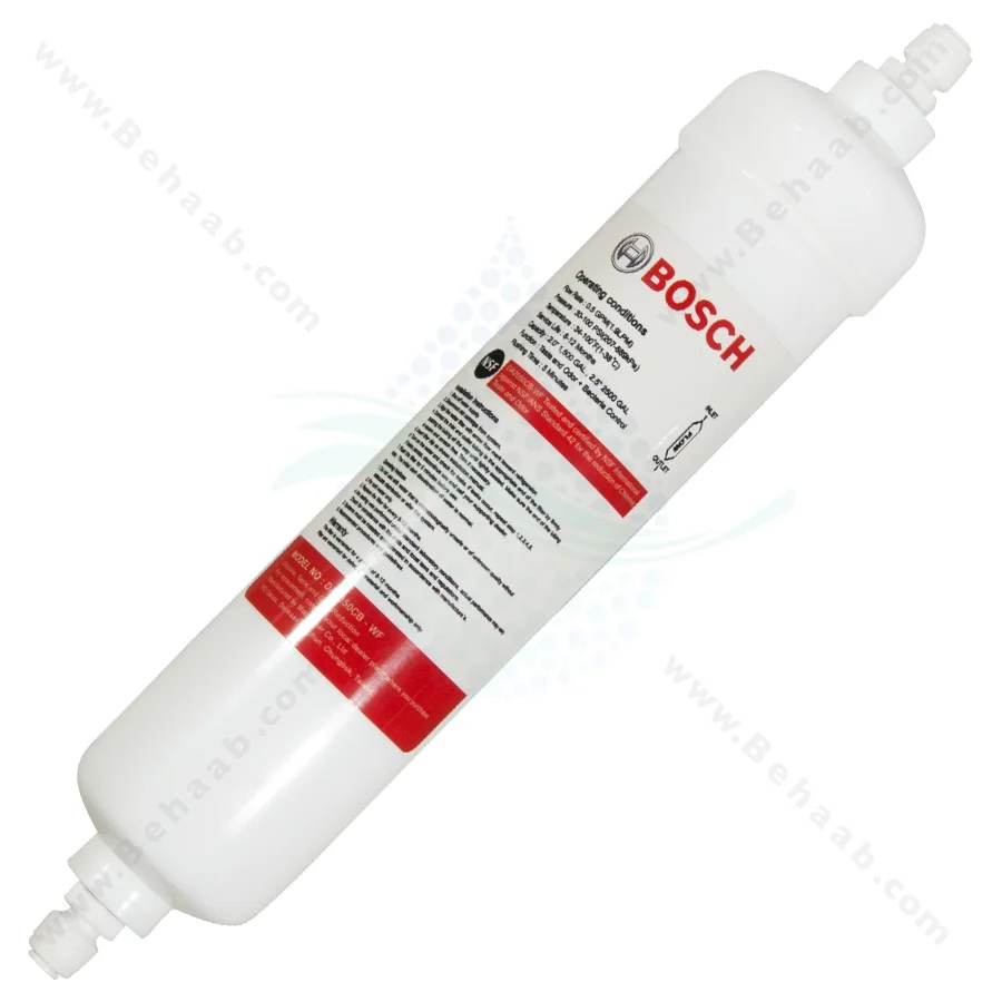 فیلتر بیرون ساید بوش 2500 گالن DA2050CB - Bosch Refrigerator Water Filter 2500 Gallon Model DA2050CB