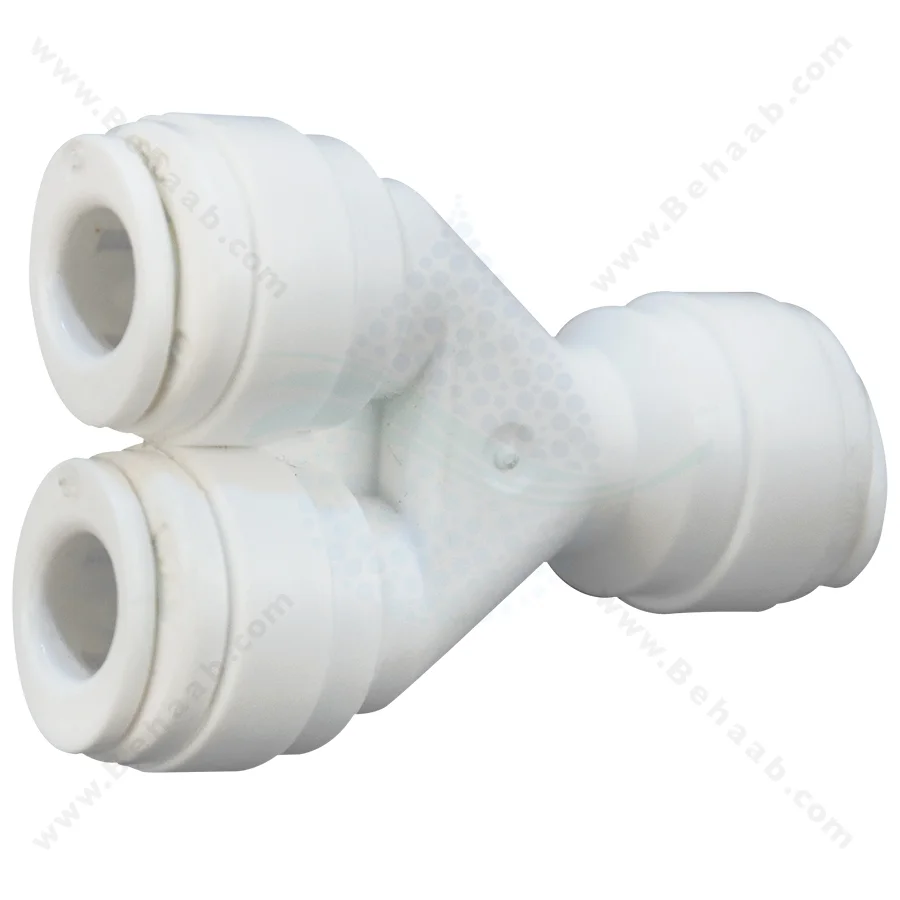 سه راه سه سر فیتینگی Y - RO Fitting Two Way Divider