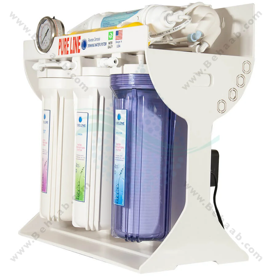 دستگاه تصفیه آب پیورلاین 6 مرحله PL-02 - Pureline PL-02 6Stage RO Water Purification System