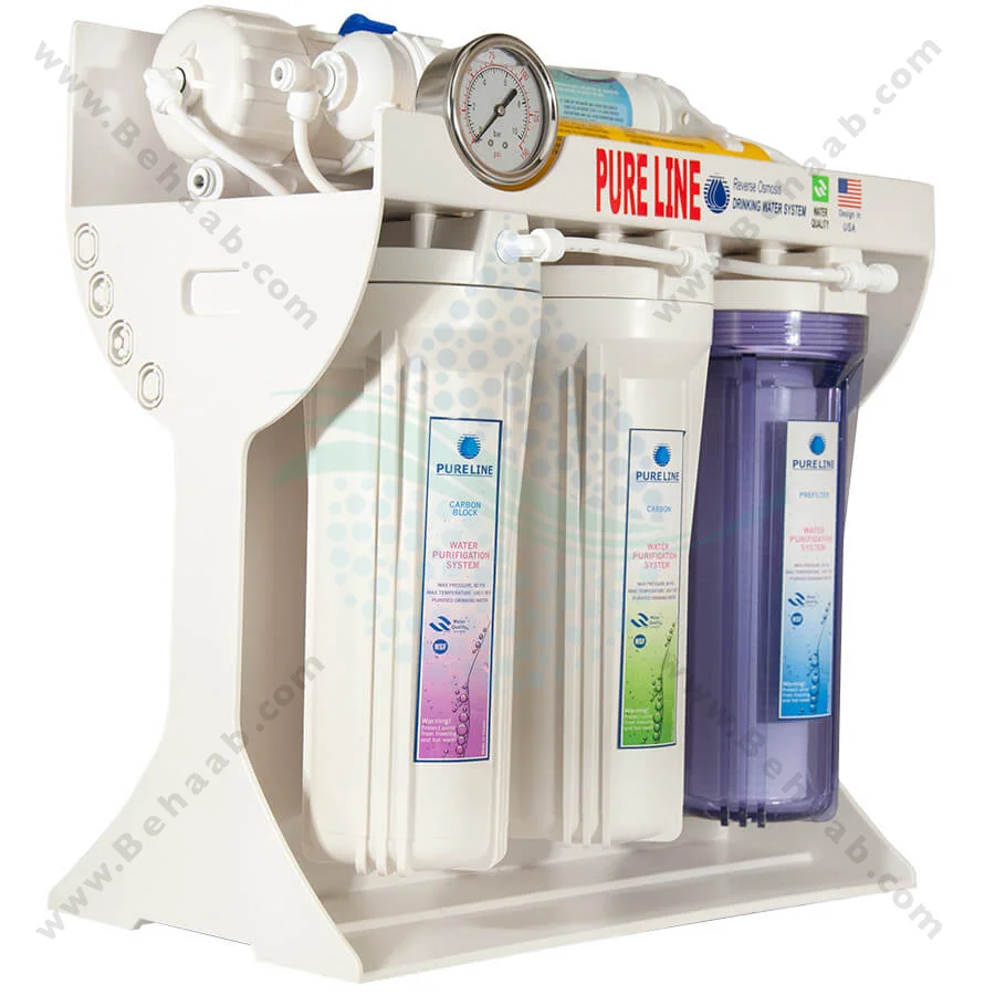 دستگاه تصفیه آب پیورلاین 6 مرحله PL-02 - Pureline PL-02 6Stage RO Water Purification System