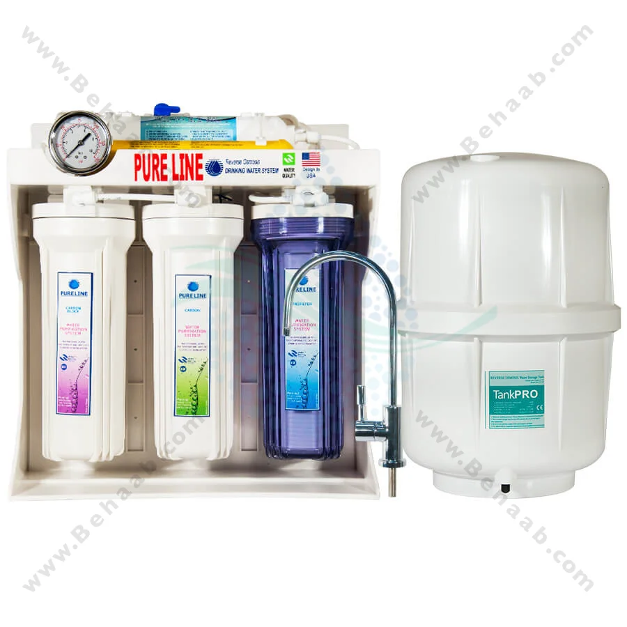 دستگاه تصفیه آب پیورلاین 6 مرحله PL-02 - Pureline PL-02 6Stage RO Water Purification System