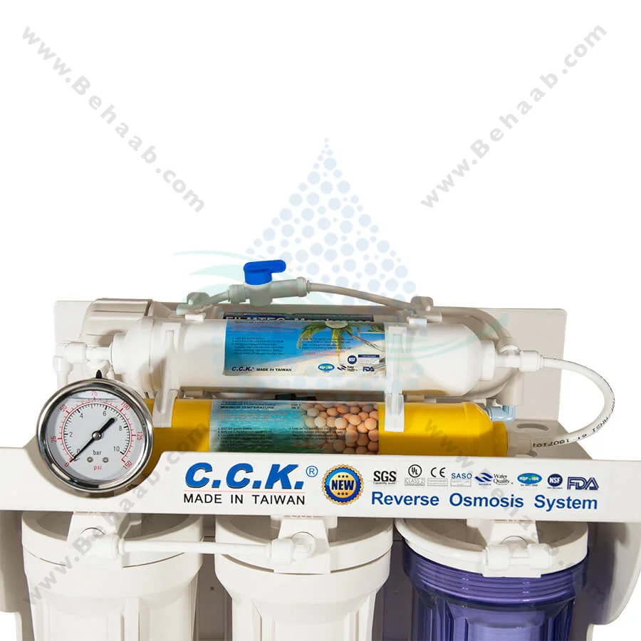 دستگاه تصفیه آب سی سی کا 6 مرحله CK-02 - CCK CK-02 6Stage RO Water Purification System