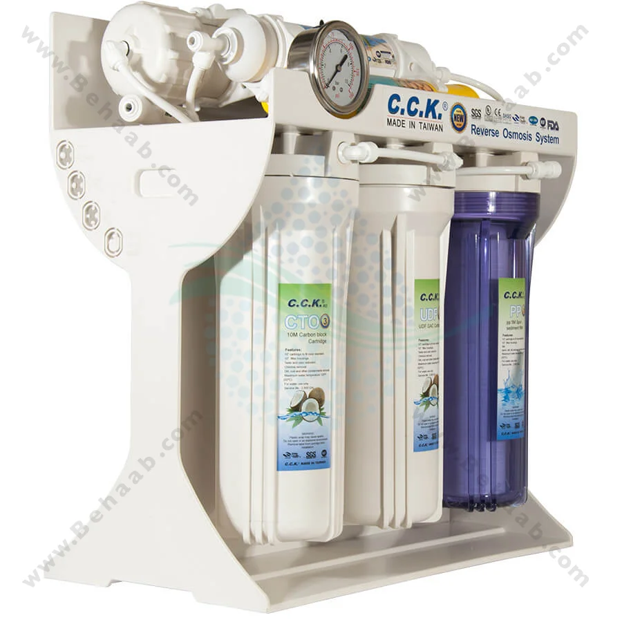 دستگاه تصفیه آب سی سی کا 6 مرحله CK-02 - CCK CK-02 6Stage RO Water Purification System