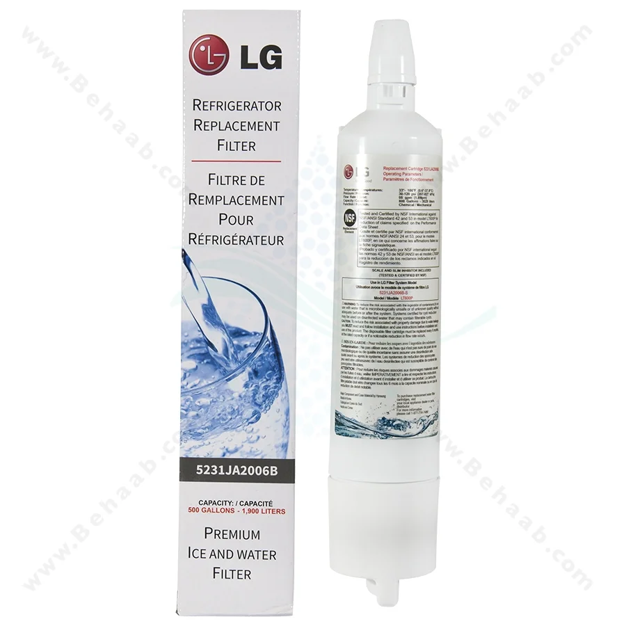 فیلتر ساید ال جی مدل LT600P - LG LT600P Refrigerator Water Filter