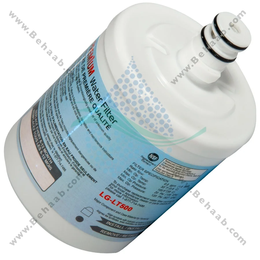 فیلتر ساید ال جی مدل LT500 پرمیوم کره - LG LT500 Refrigerator Water Filter