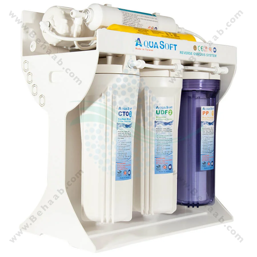 دستگاه تصفیه آب آکوا سافت 6 مرحله BEH-03 - AquaSoft BEH-03 6Stage RO Water Purification System