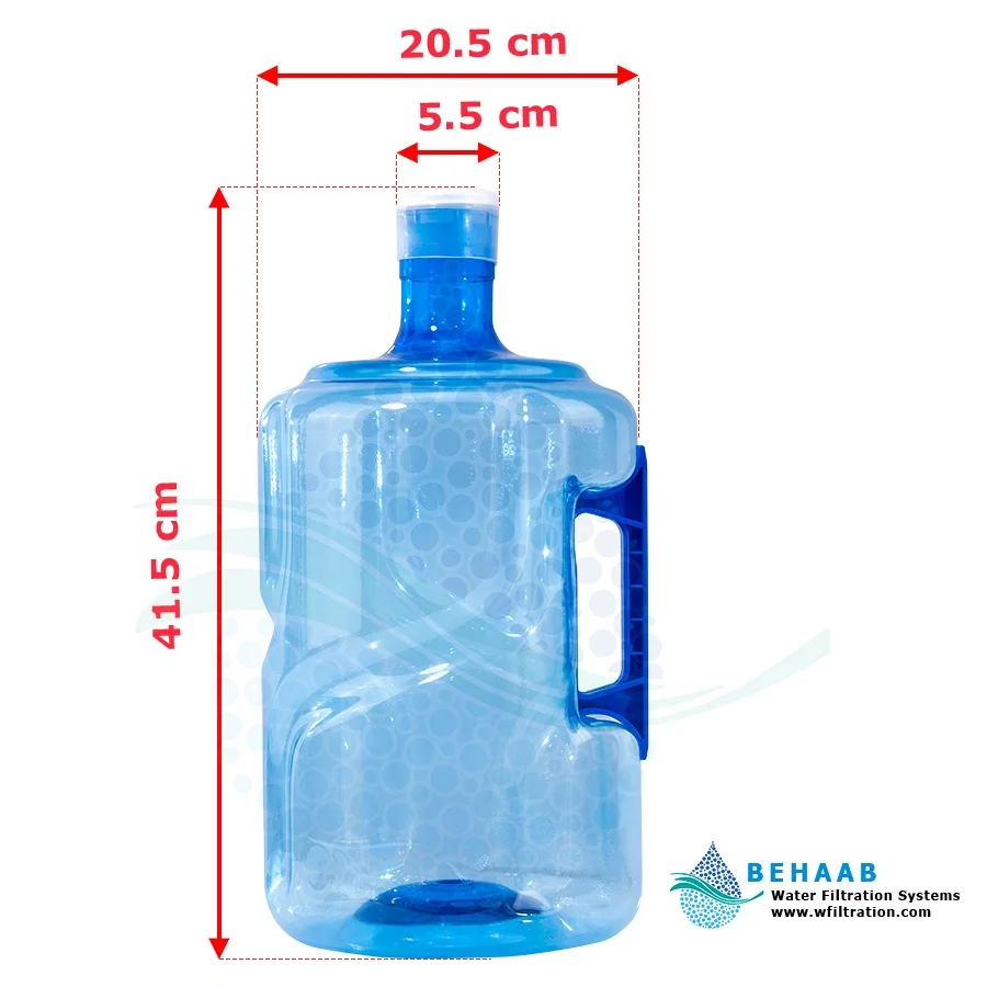 مخزن آبسردکن 10 لیتری دسته دار با درپوش - 10 Liter Water Dispenser Bottle With Handle and CAP
