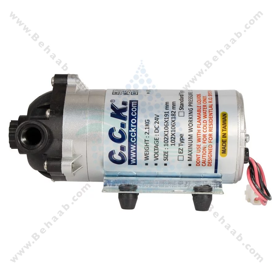 پمپ تصفیه آب خانگی سی سی کا RO-900 با پیچ تنظیم - Reverse Osmosis Booster Pumps CCK Model RO-900