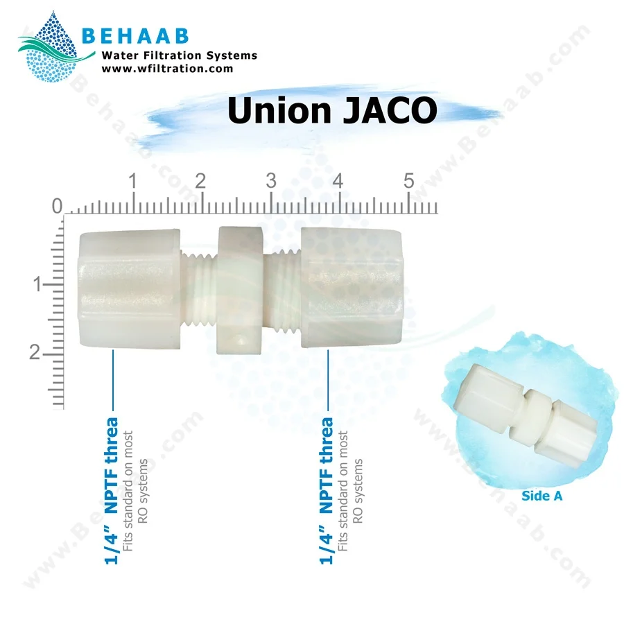 رابط شلنگ دو سر مهره - Union JACO