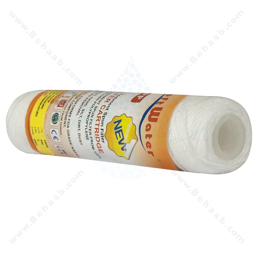 فیلتر نخی تصفیه آب سافت واتر - String Wound Sediment Water Filter SoftWater