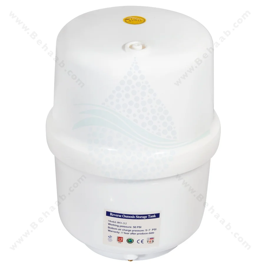مخزن تصفیه آب 3.2 گالن مدل RO-3.2G - Reverse Osmosis Water Storage Tank 3.2 Gallon