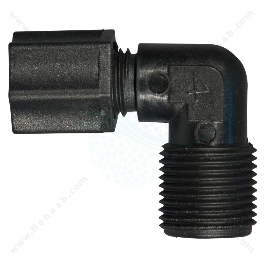زانو پمپ مهره ای - Pump Male Elbow JACO