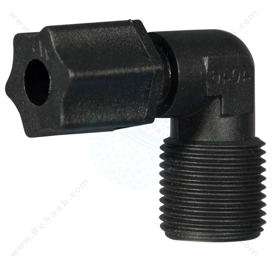 زانو پمپ مهره ای - Pump Male Elbow JACO