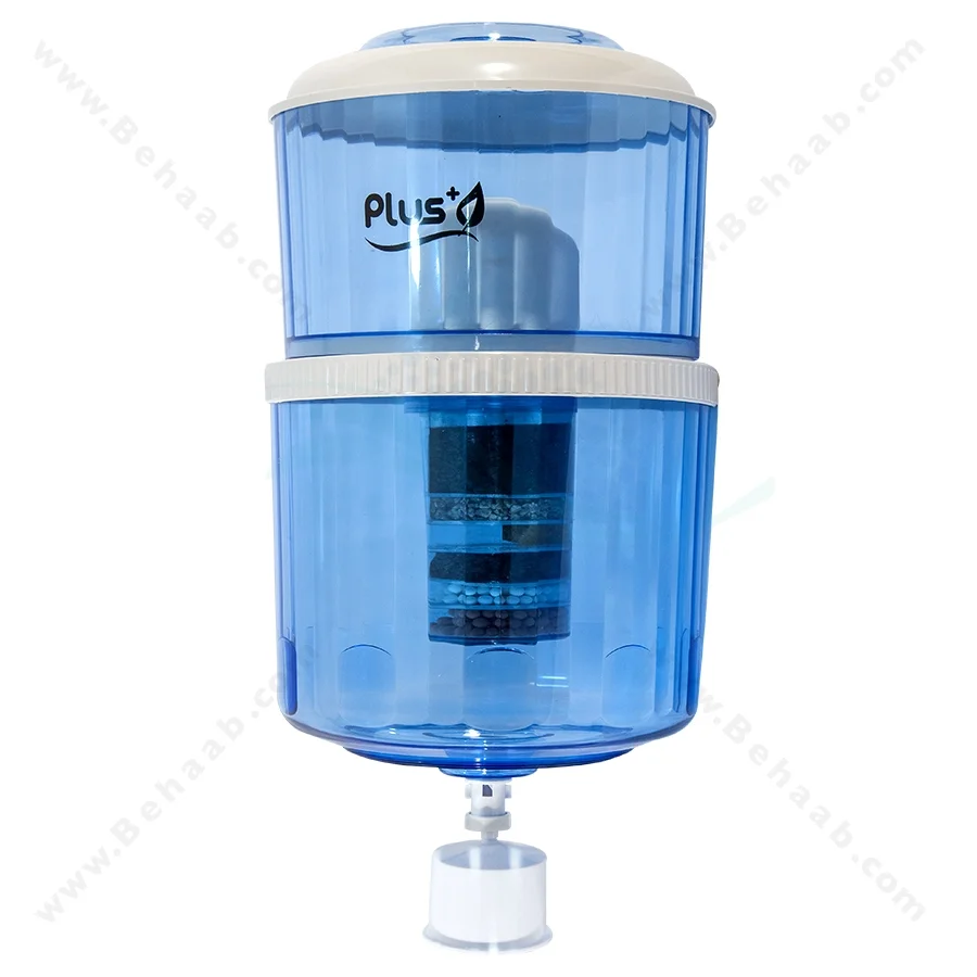 مخزن آبسردکن تصفیه دار پلاس - Plus Water Filtration System for Top-Load Water Dispensers