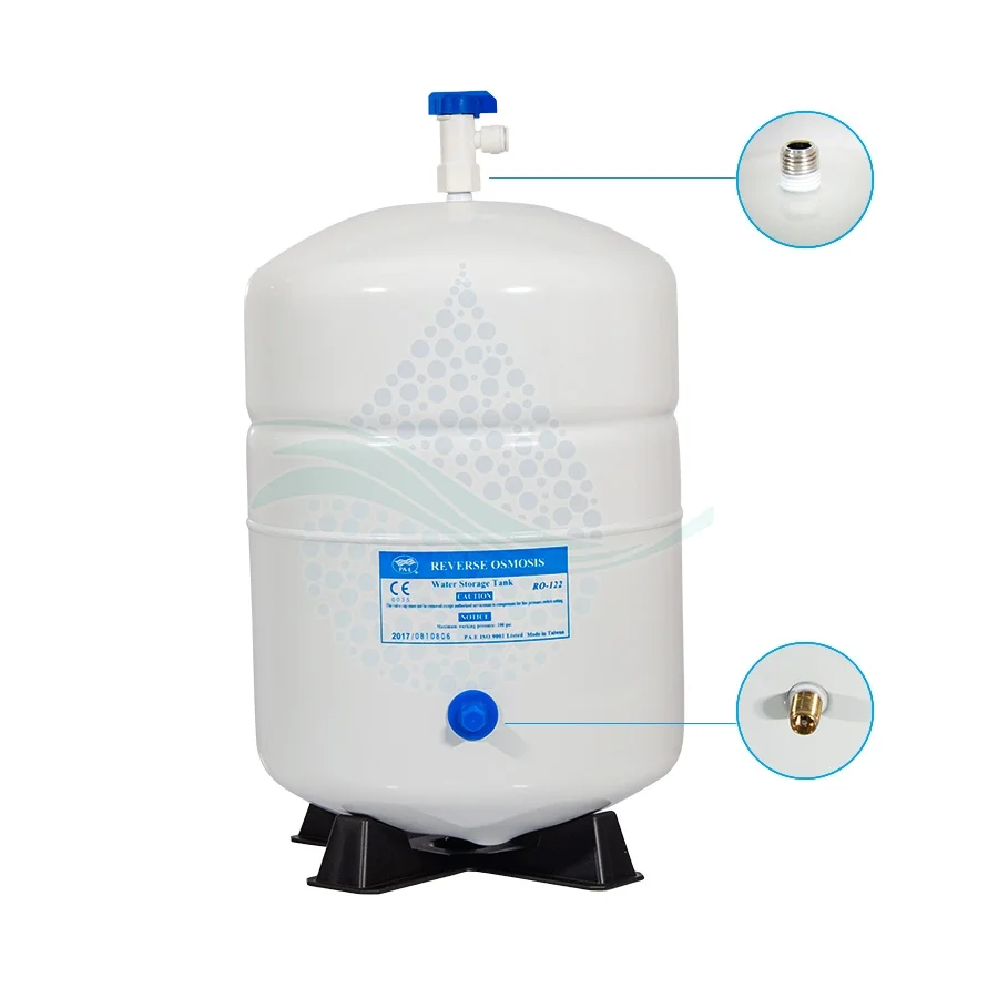 مخزن تصفیه آب 3.2 گالن تانک پک RO-122 - Reverse Osmosis Water Storage Tank 3.2 Gallon TankPAC
