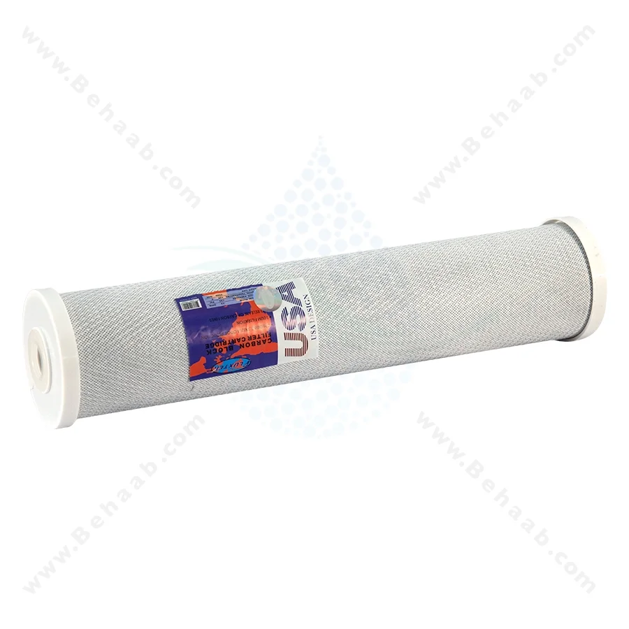 فیلتر کربن بلاک 20 اینچ جامبو فلاکستک اورجینال - CTO 20 inch Activated Carbon Block Filter Cartridge