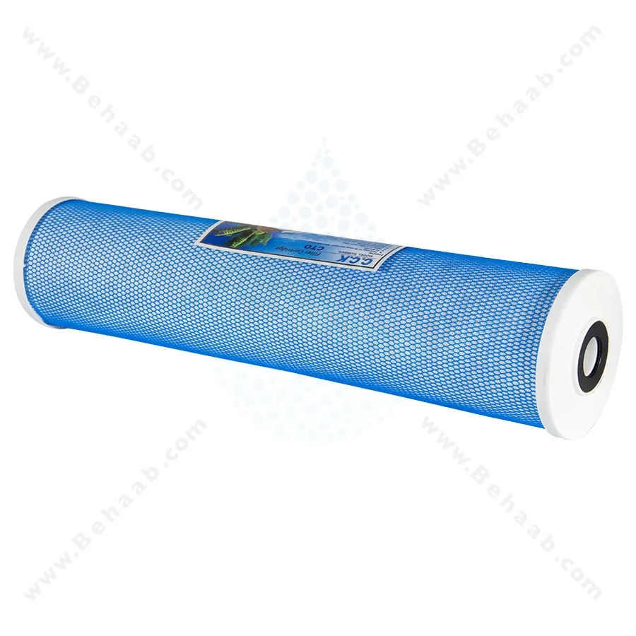 فیلتر کربن بلاک 20 اینچ جامبو سی سی کا - 20inch Carbon Block Filter Cartridge CCK