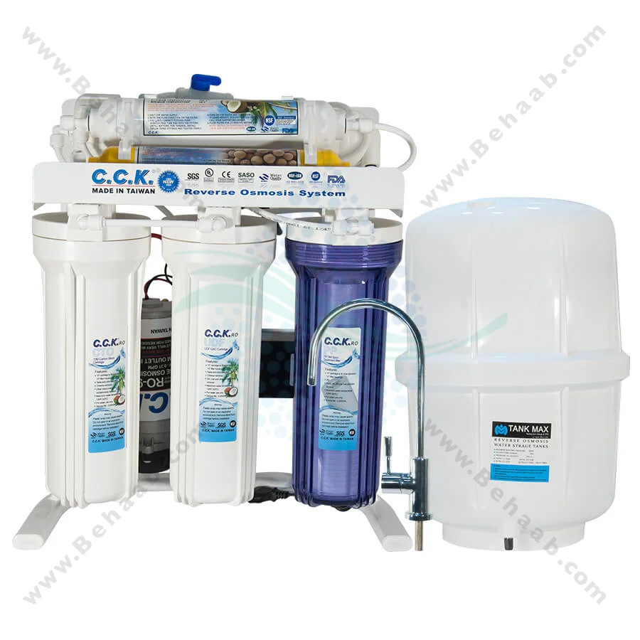 دستگاه تصفیه آب سی سی کا 6 مرحله CK-04 - CCK CK-04 6Stage RO Water Purification System