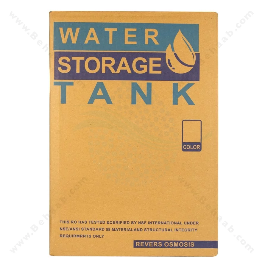 مخزن تصفیه آب 4 گالن مدل RO-4.0 - Reverse Osmosis Water Storage Tank Model RO-4.0