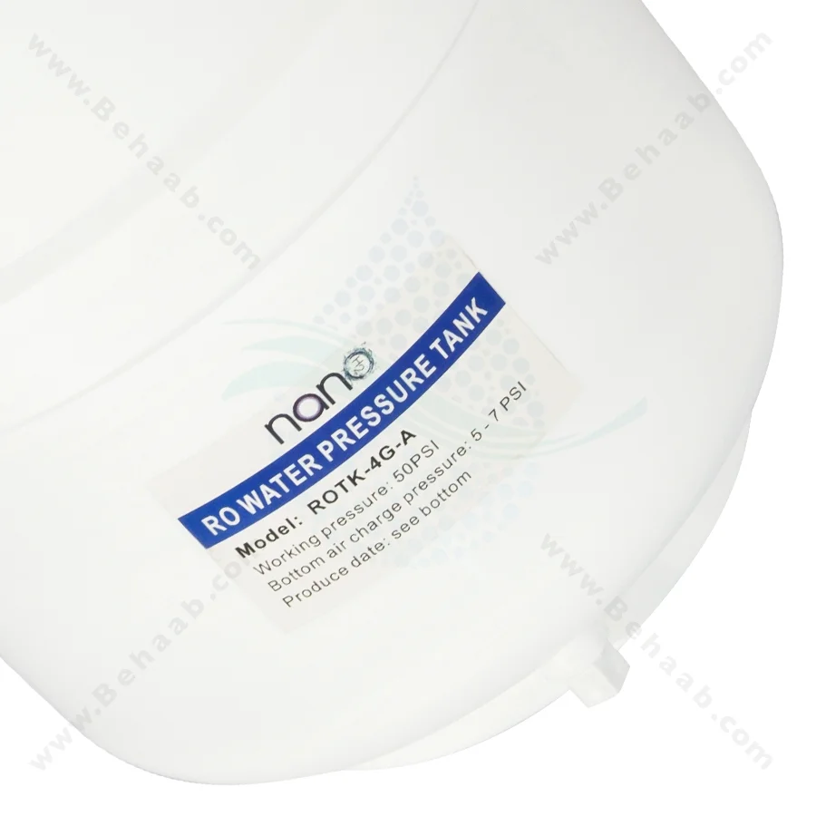 مخزن تصفیه آب 4 گالن نانو ROTK-4G-A - Reverse Osmosis Water Storage Tank 4 Gallon Nano Model ROTK-4G-A