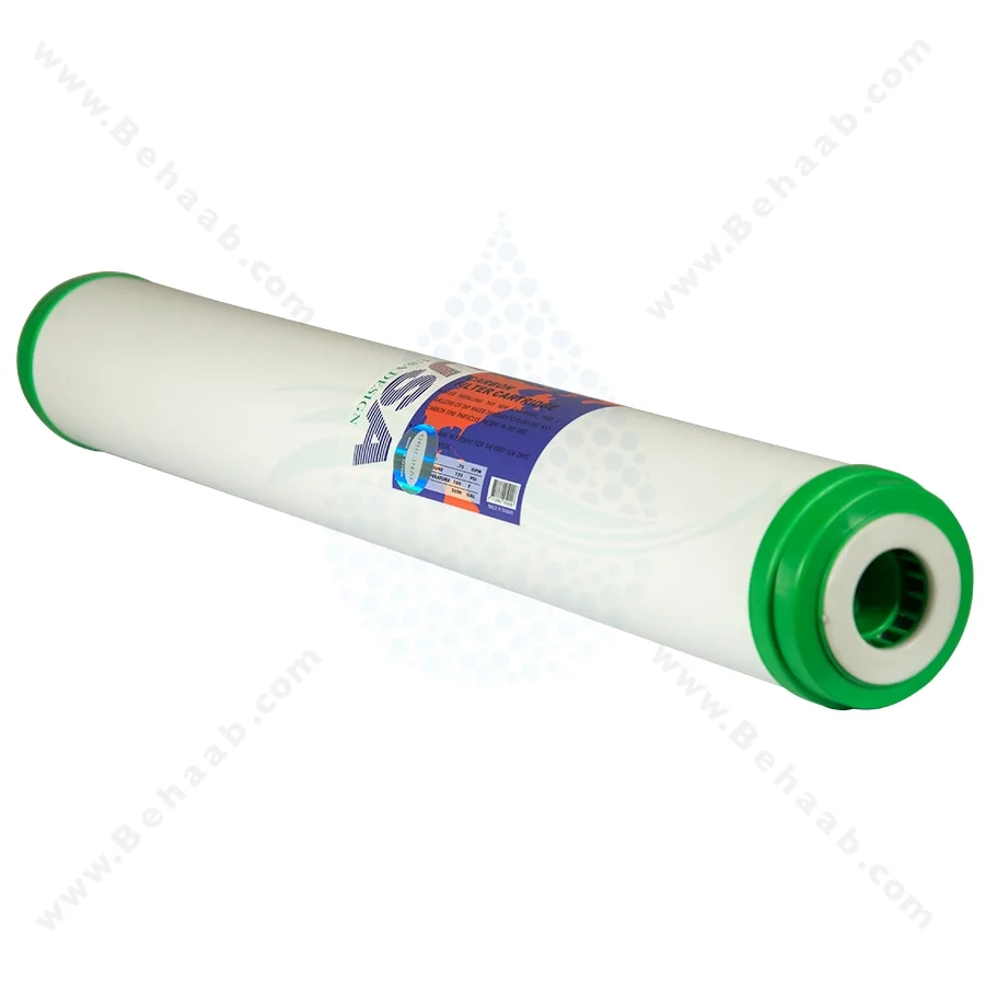 فیلتر کربن گرانول 20 اینچ اسلیم فلاکستک - Fluxtek 20 Inch Granular Activated Carbon Cartridge