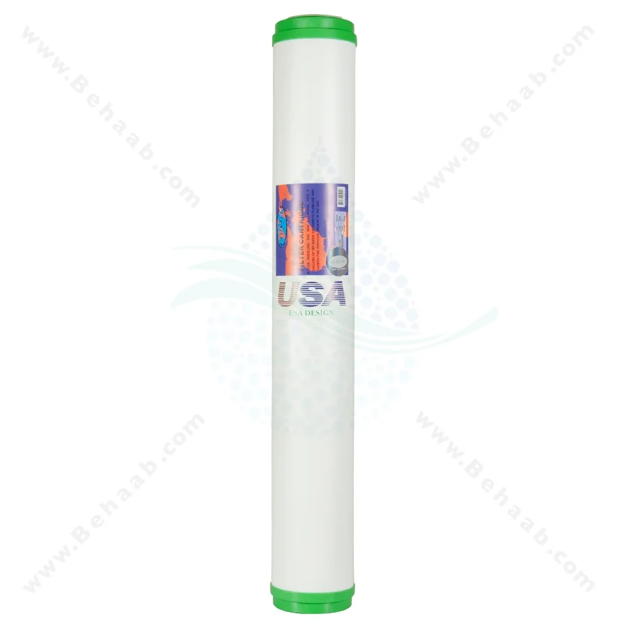 فیلتر کربن گرانول 20 اینچ اسلیم فلاکستک - Fluxtek 20 Inch Granular Activated Carbon Cartridge