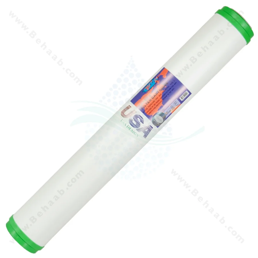 فیلتر کربن گرانول 20 اینچ اسلیم فلاکستک - Fluxtek 20 Inch Granular Activated Carbon Cartridge